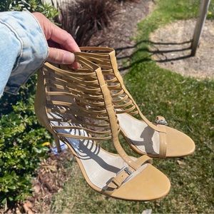Michael Kors caged heels